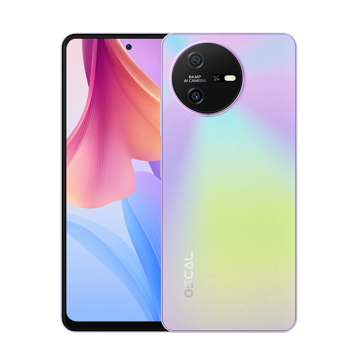 Oscal-Tiger 12 8Gb + 128Gb Geheugen 6.8 Inch Hd Scherm Android 13 Globale 5G Smartphone