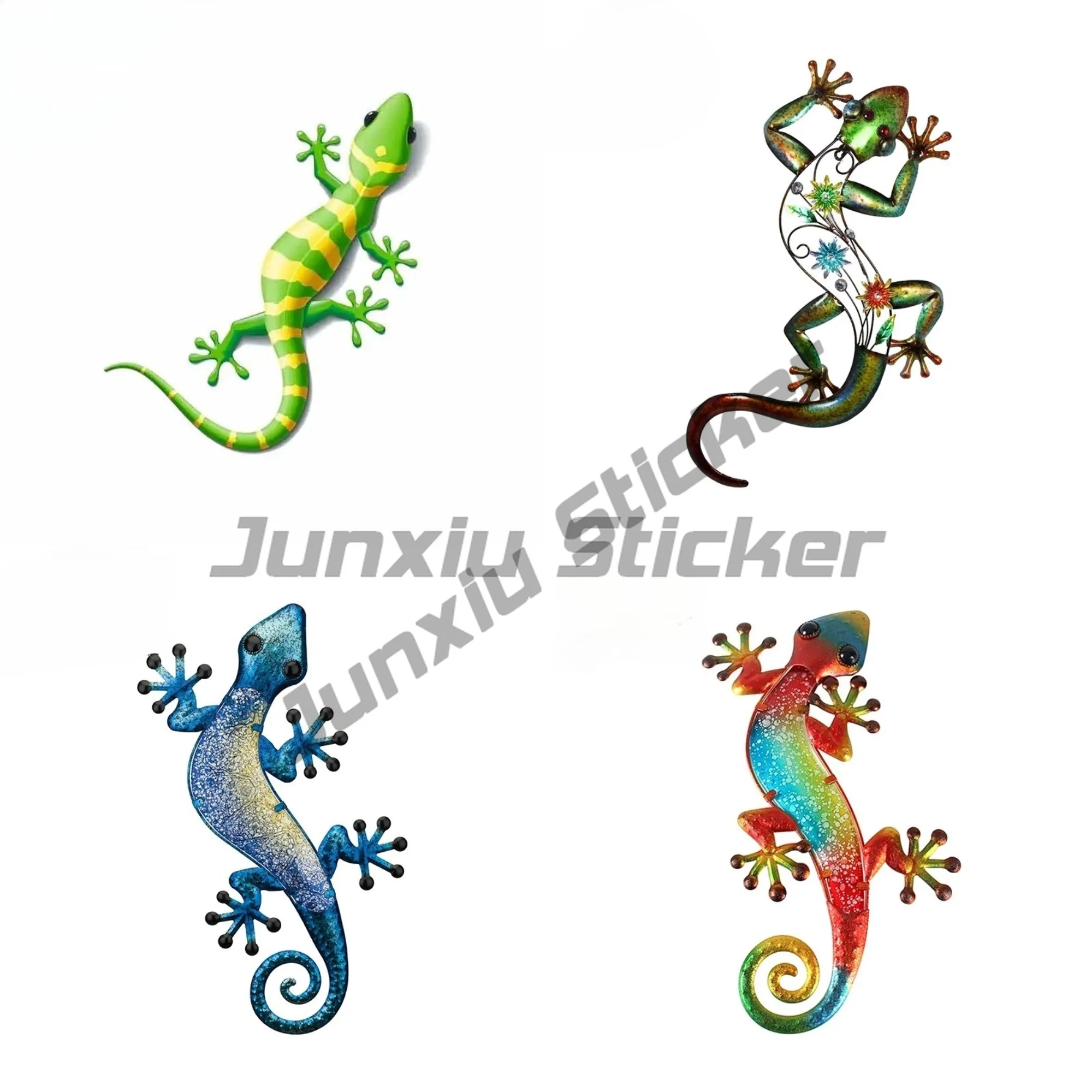 For Gecko Ibiza Emblem Icon Car Stickers Vinyl Helmet RV VAN JDM Car Accessories Graphics Sign