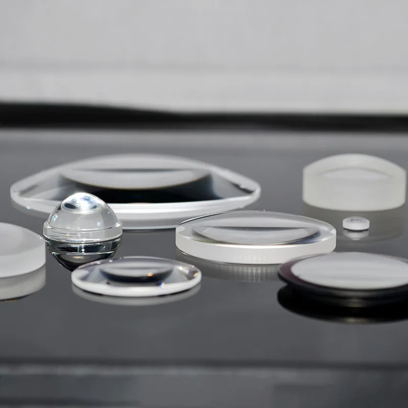 Diameter 13.5/15.5/25.5/26/40/42/47mm Plano Convex Lens K9 Glass High-power LED Lens Physics Experimental Optical Equipment