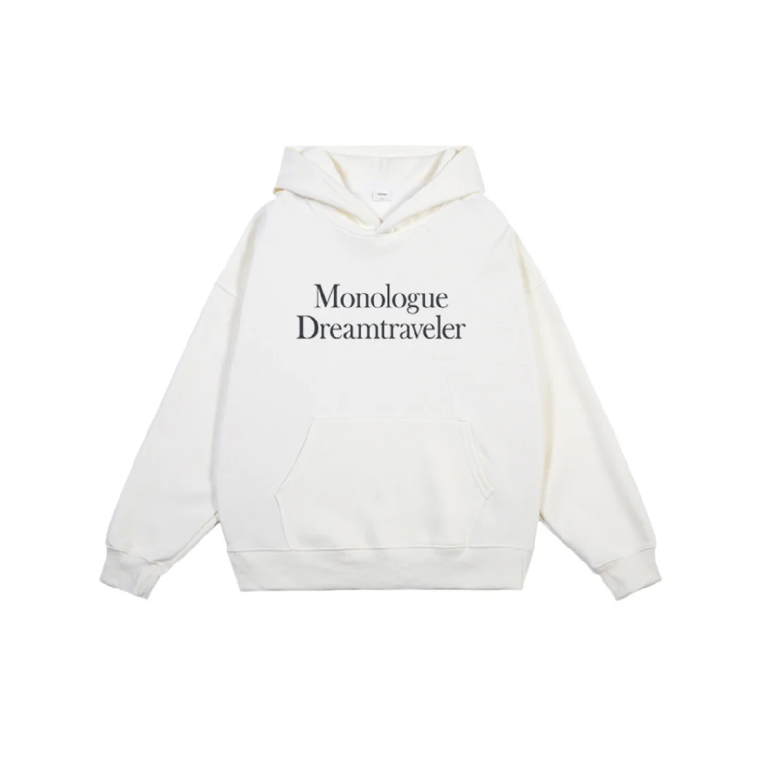 アメリカのヒップホップレターグラフィックパーカー純粋な綿春と秋の高級ニッチブランドファッション男性と女性の Y2K パーカー