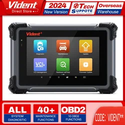 Escáner de coche Vident iSmart800Pro, diagnóstico de todos los sistemas, 40 funciones de reinicio, OBDII, función completa, herramienta de escáner de programación de llaveros