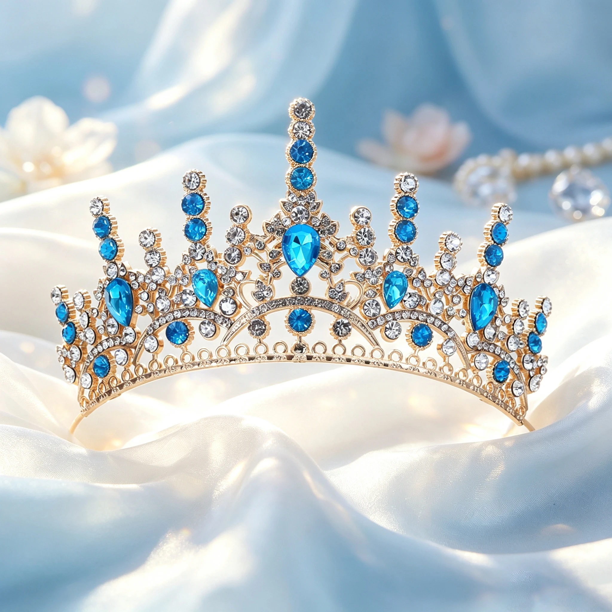 1 pezzo Tiara a Corona di Cris - Women'S Wedding Accessories recensione e prezzo