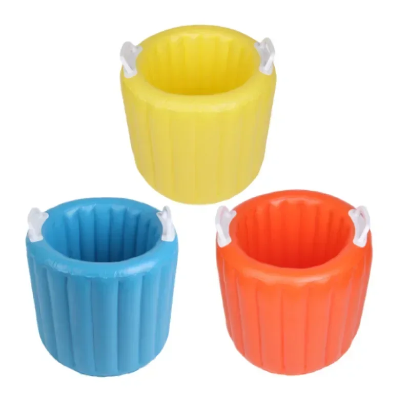 Inflatable Pool Float Beer Drinking Cooler Table Summer Bar Tray Beach Swimming Ring Party Bucket Cup Holder for Swimming Pool