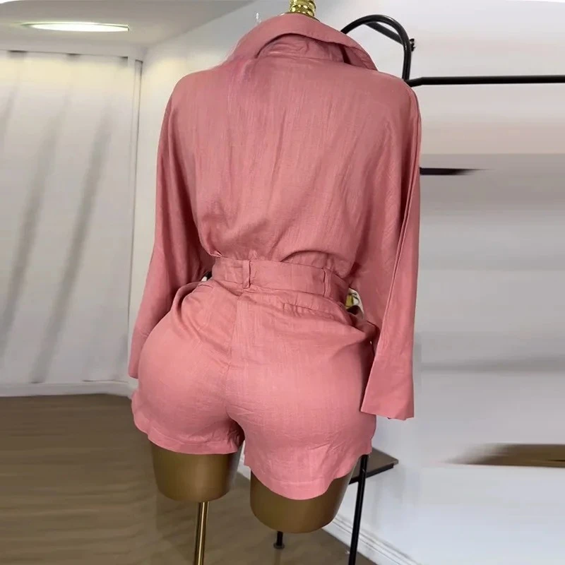 Fashion women's clothing 2025 summer new sweet and fresh collar bat sleeve shirt high waist half body pants skirt two-piece set