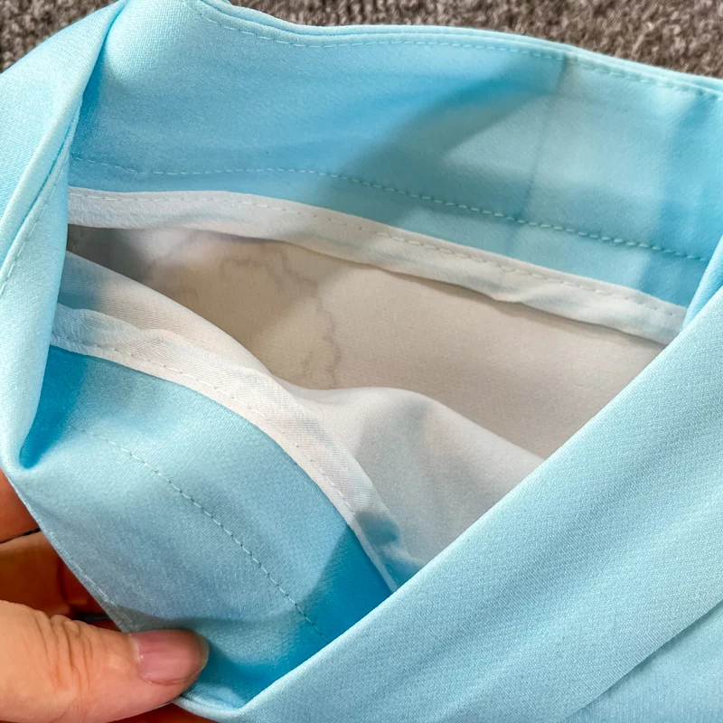 우아한 럭셔리 프린트 디자인 정장 포멀 비즈니스 OL 오피스 세트 탑 셔츠 블라우스 스커트 의상 디너 연회 파티 세트