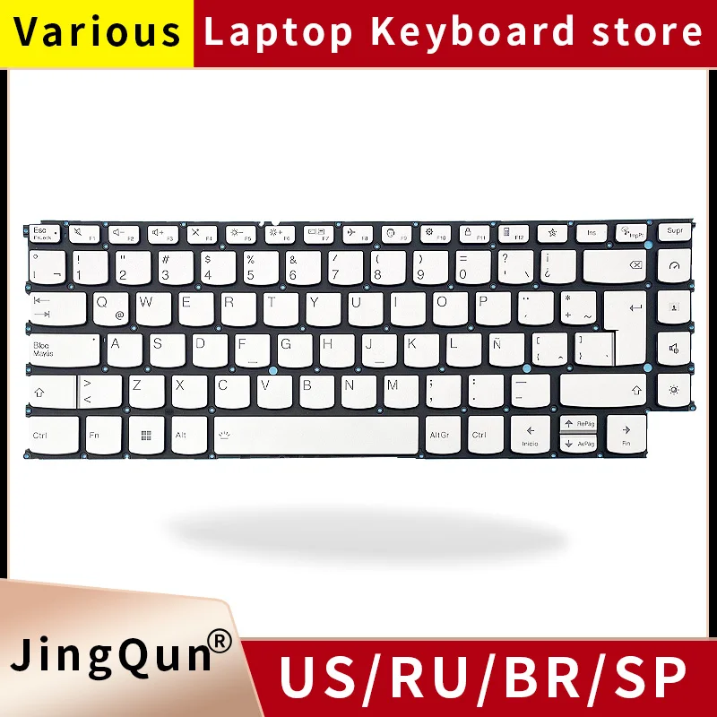 PT4SVB LA Latin backlit Keyboard for Lenovo Yoga 9 14IAP7,Yoga 9 14IRP8 PT4SVB V213020AS1  SN21E20550 PK132BY2A01