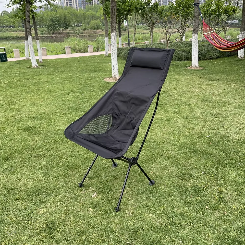 NONE Klappstuhl, ultraleicht, abnehmbar, tragbar, leicht, klappbar, erweiterter Sitz, Angeln, Camping, Zuhause, Grillen, Garten, Wandern 6