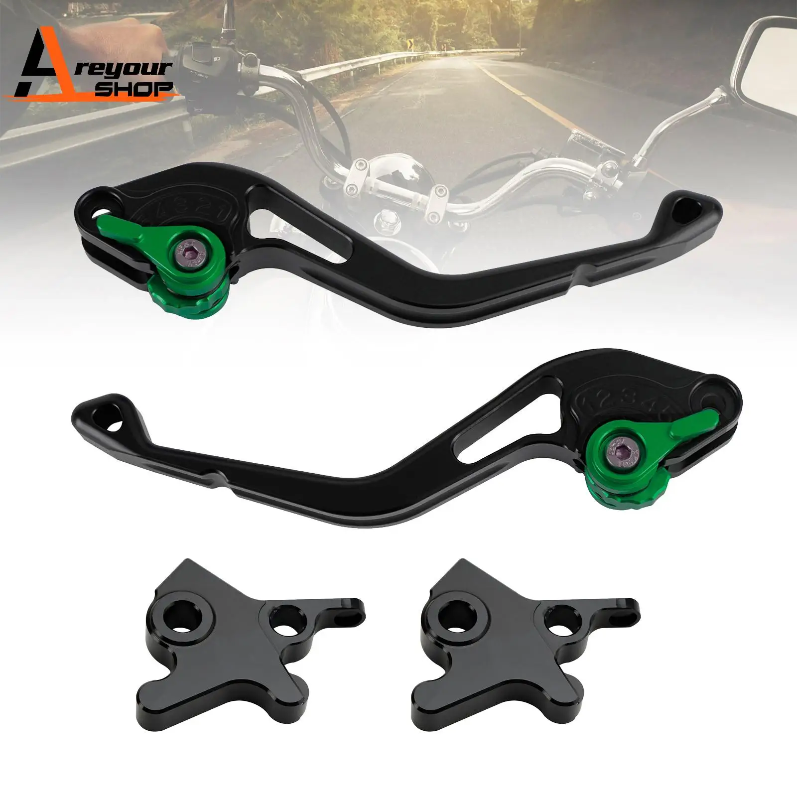 

НОВЫЙ короткий тормозной рычаг сцепления подходит для Piaggio MP3 300 16-18 MP3 350 18-19