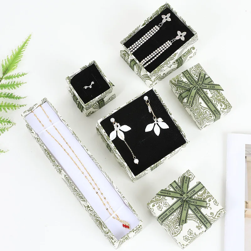 Juego de 10 joyero para el día de la madre, regalo de propuesta de dama de honor de Navidad, estuche de joyería de viaje, suministros organizadores de almacenamiento