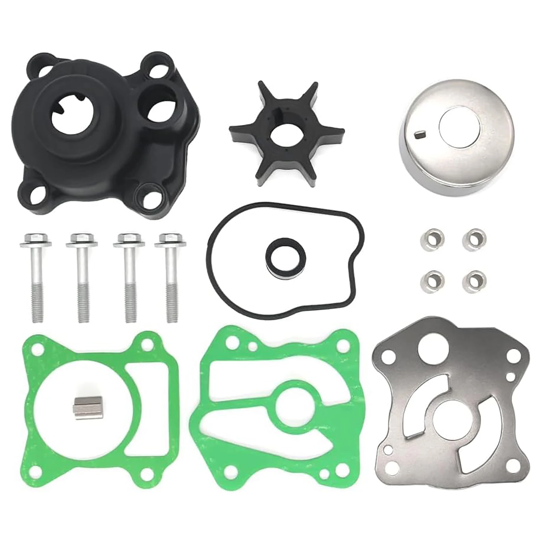 Water Pump Impeller Repair Kit 06193-ZV5-020 Fits for Honda Outboard Motor 35 40 45 50 HP BF35A BF40A BF45A BF50A BF40D BF50D