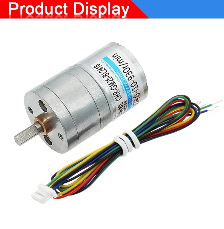 chihai motor CHR-GM25-BLDC2418 25mm 12v 24v CCW CW Micro Brushless Gearmotor For Robotics Diy