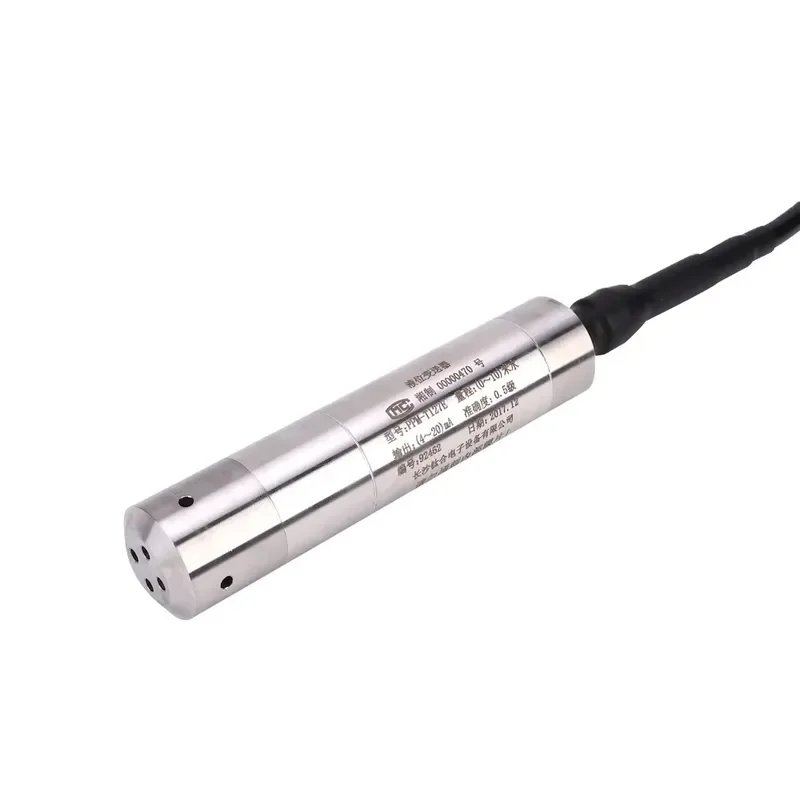 PPM T127E 4 20mA Liquid Level Sensor 0 500m Deep Well Water Level Gauge High Precision Industrial Transmitter for Tank