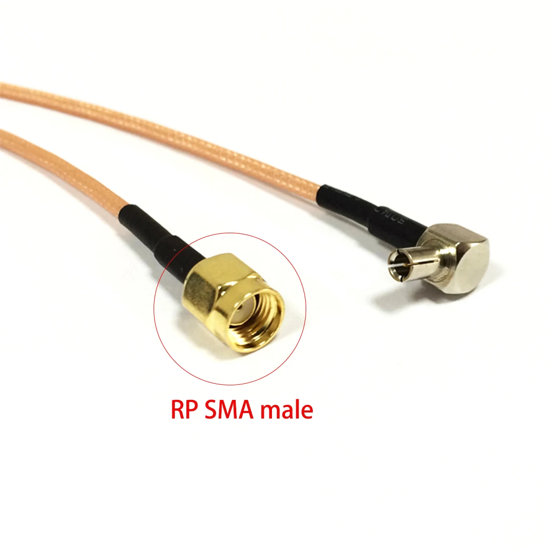 Nuevo Cable de módem inalámbrico SMA macho hembra RP enchufe Jack interruptor TS9 conector macho Cable RG316 15CM 6 "envío rápido al por mayor