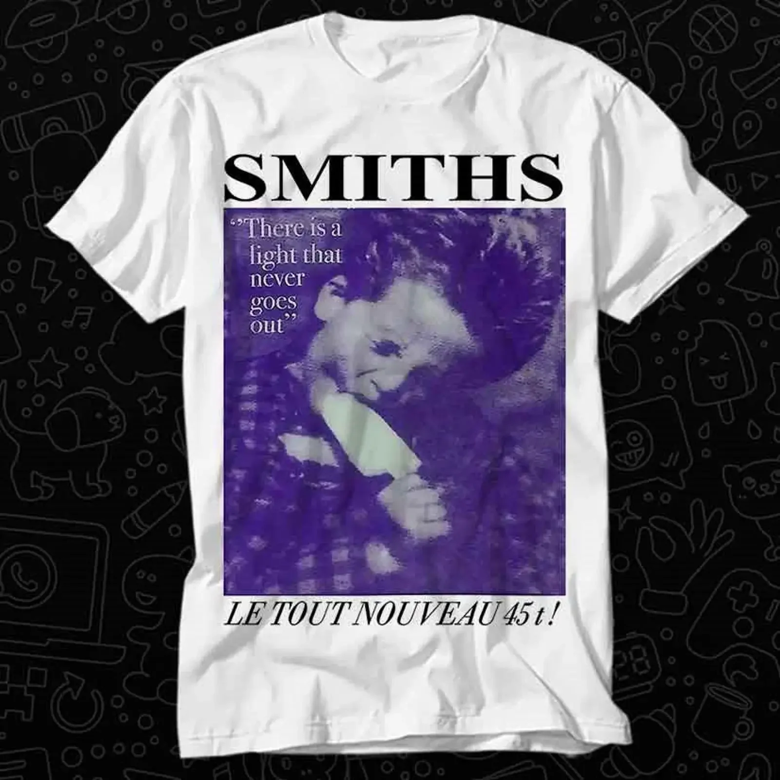 The Smiths Le Tout Nouveau Band T Shirt For Top Adult Vintage Music Best Movie OZ448 vintage Washed Top For Everyday Wear