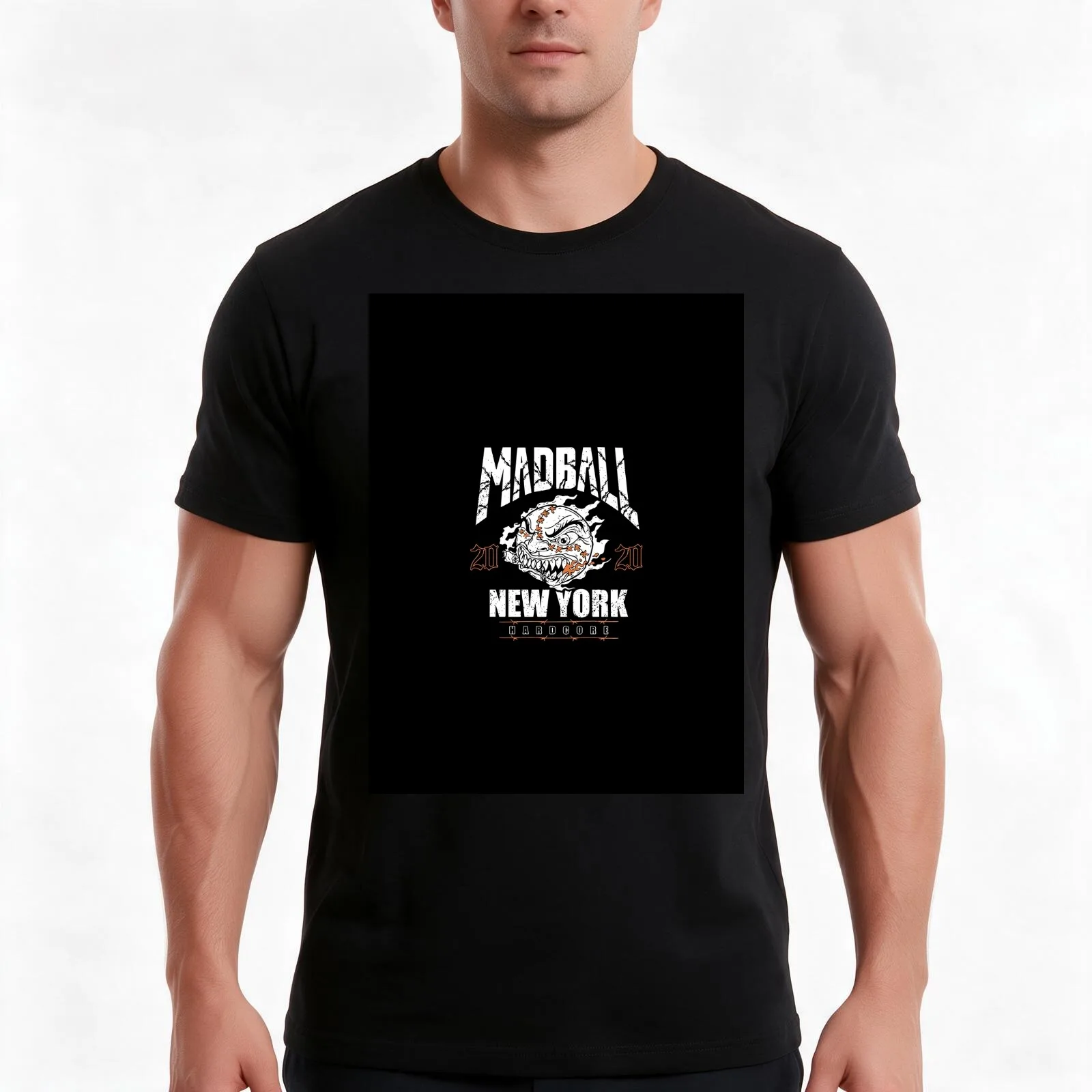 BARBED WIRE SHIELD T-Shirt Summer Casual Cotton Tee Oversized Streetwear Tops Vintage Graphic Print Loose Fit Short Sleeve
