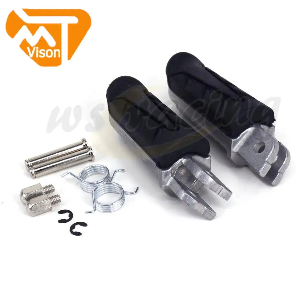 Motorcycle Footpegs Footrests Foot Rest Peg Pedal For Honda CB250F CB CBR 400 500 750 900 1000 CBR500R VFR800 NTV600 NT 650 650