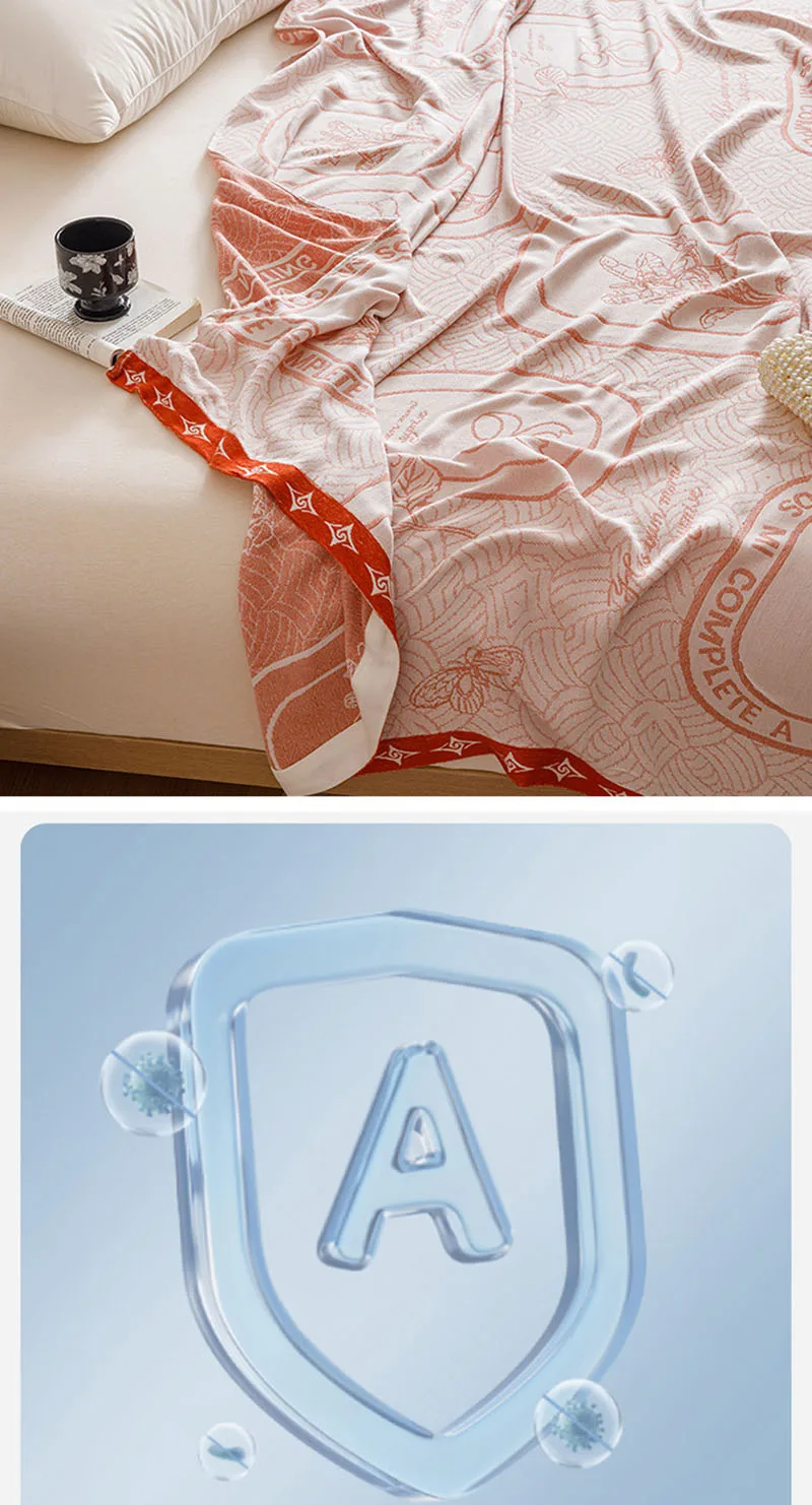 Bamboo Towel Quilt Blanket 13