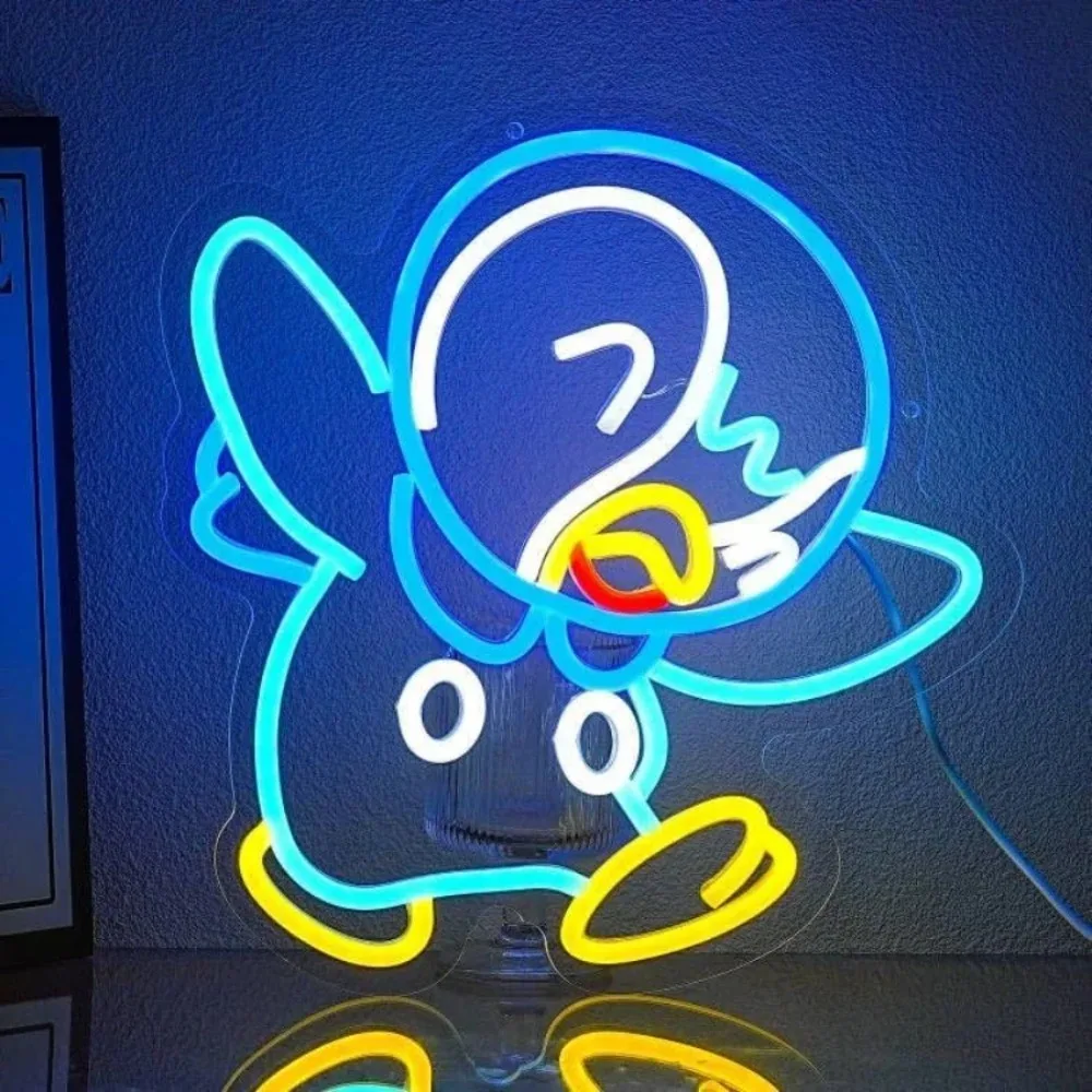 

Penguin Neon Sign Anime LED Neon Light USB Power for Wall Decor Bedroom Gamer Club Study Man Cave Shop Game Room Decor Gifts