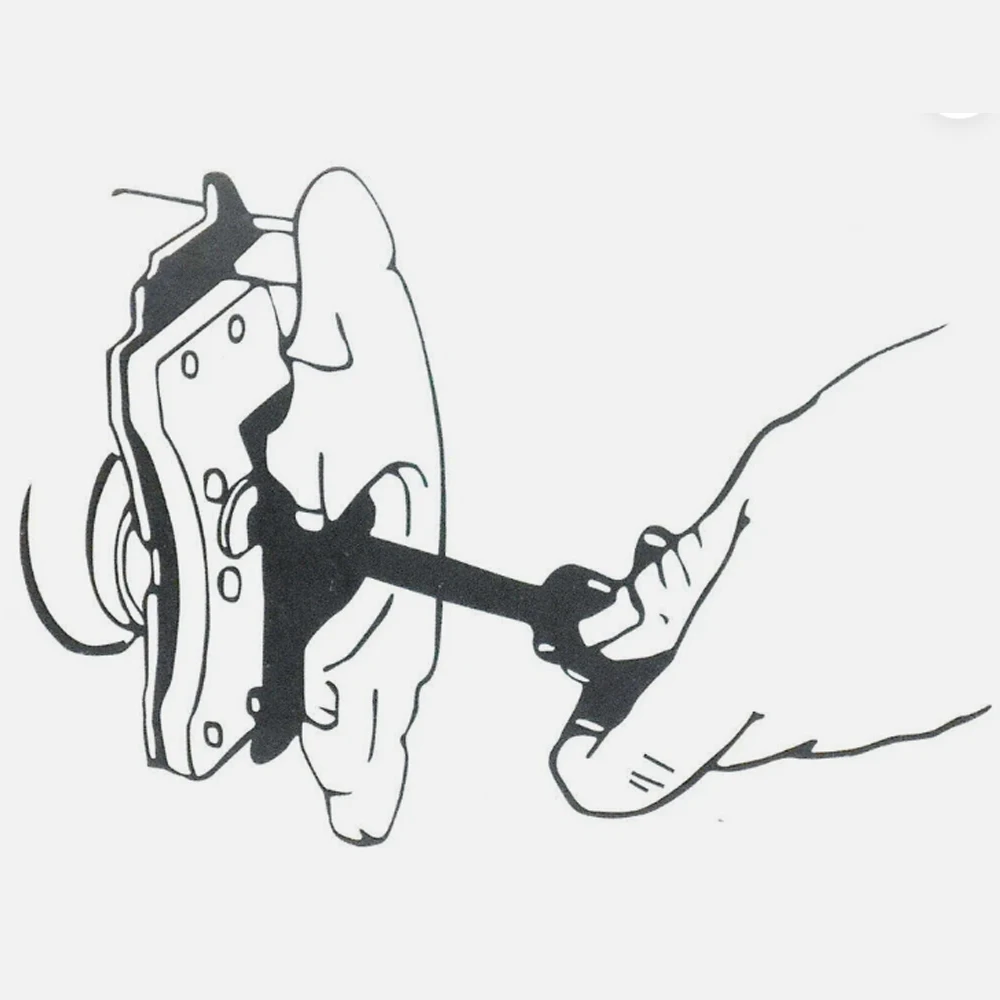 Pistion Compressor Press Tool Disc Brake Pad Spreader Caliper HOT Black