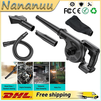 Nananuu 2 In 1 Cordless Electric Air Blower & Suction Handheld Leaf Snow Sweeper Dust Collector Cleaner For Makita 18V Battery