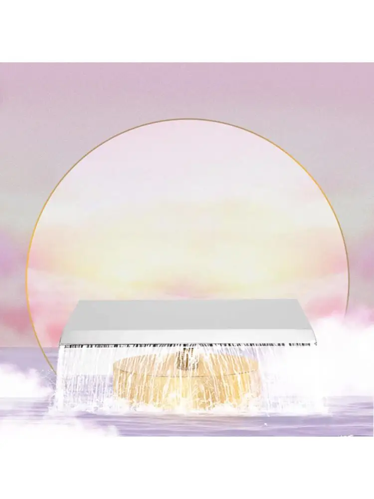 Fontaine d'eau cascade, accessoires de SPA, fontaine cascade de jardin pour