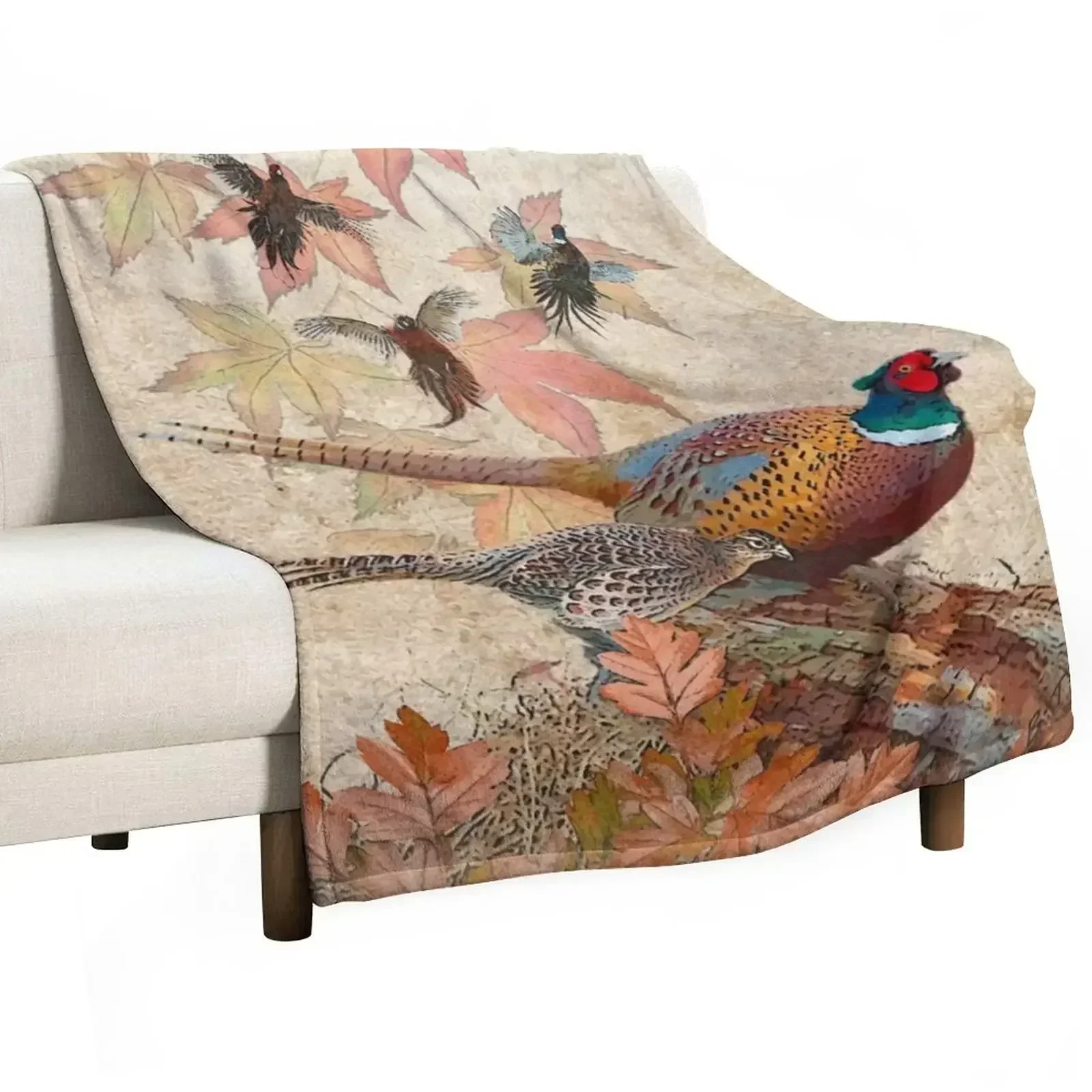 

Common Pheasant Throw Blanket blankets ands sofa bed Blankets