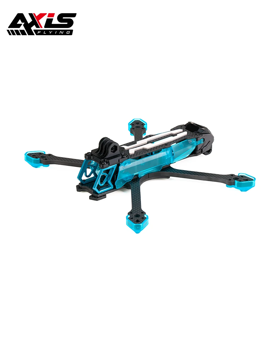 Rama Axisflying Manta 5 SE V2 Suqeshed X DJI O4 do 5-calowego drona FPV Freestyle Cinematic, zestaw FPV DIY, część — zdjęcie 2