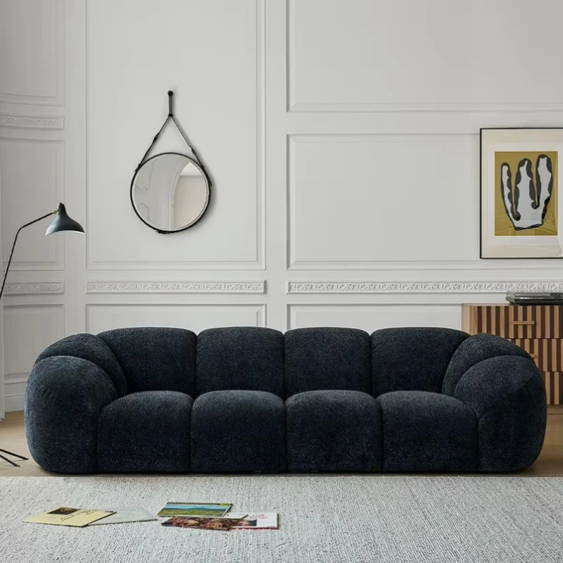 Casual and comfortable home furniture oversized straight living room sofa