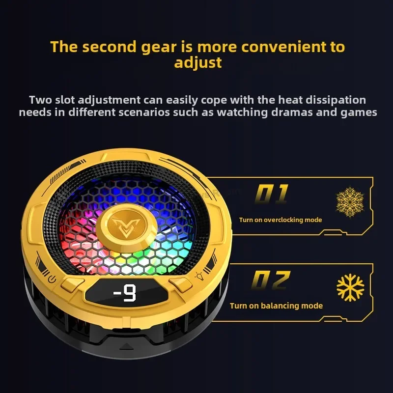 2025 NIEUWE F36 Tablet Telefoon Universele Game Cooler Magnetische Halfgeleider Koeling Ijs Freeze Cooling Radiator voor IPad IPhone