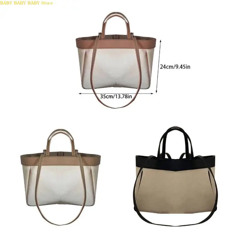 Q81A حقيبة حفاضات الطفل الوظيفية حقيبة ماء محكم أمي حقيبة حزام قابلة للتعديل لرحلة في الهواء الطلق ومغامرات التسوق