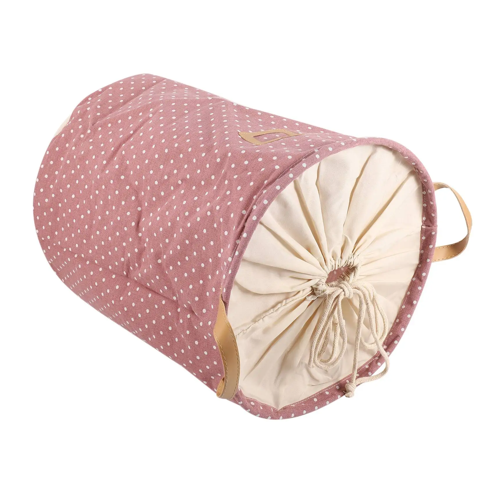 Cesta de lavandería impermeable, bolsa de regalo, almacenamiento de ropa, Cubo de ropa para el hogar, juguetes para niños, cesta de lavandería rosa