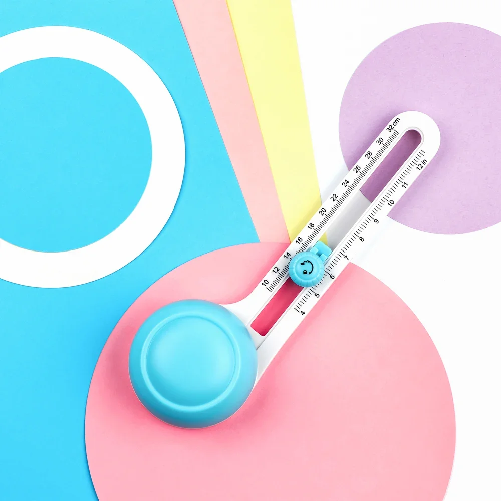 DIY Compass Circle Cutter Round Cutting Knife 360 Adjustable Scrapbooking Cutters Circular Paper Scrapbooking Cards Cutters