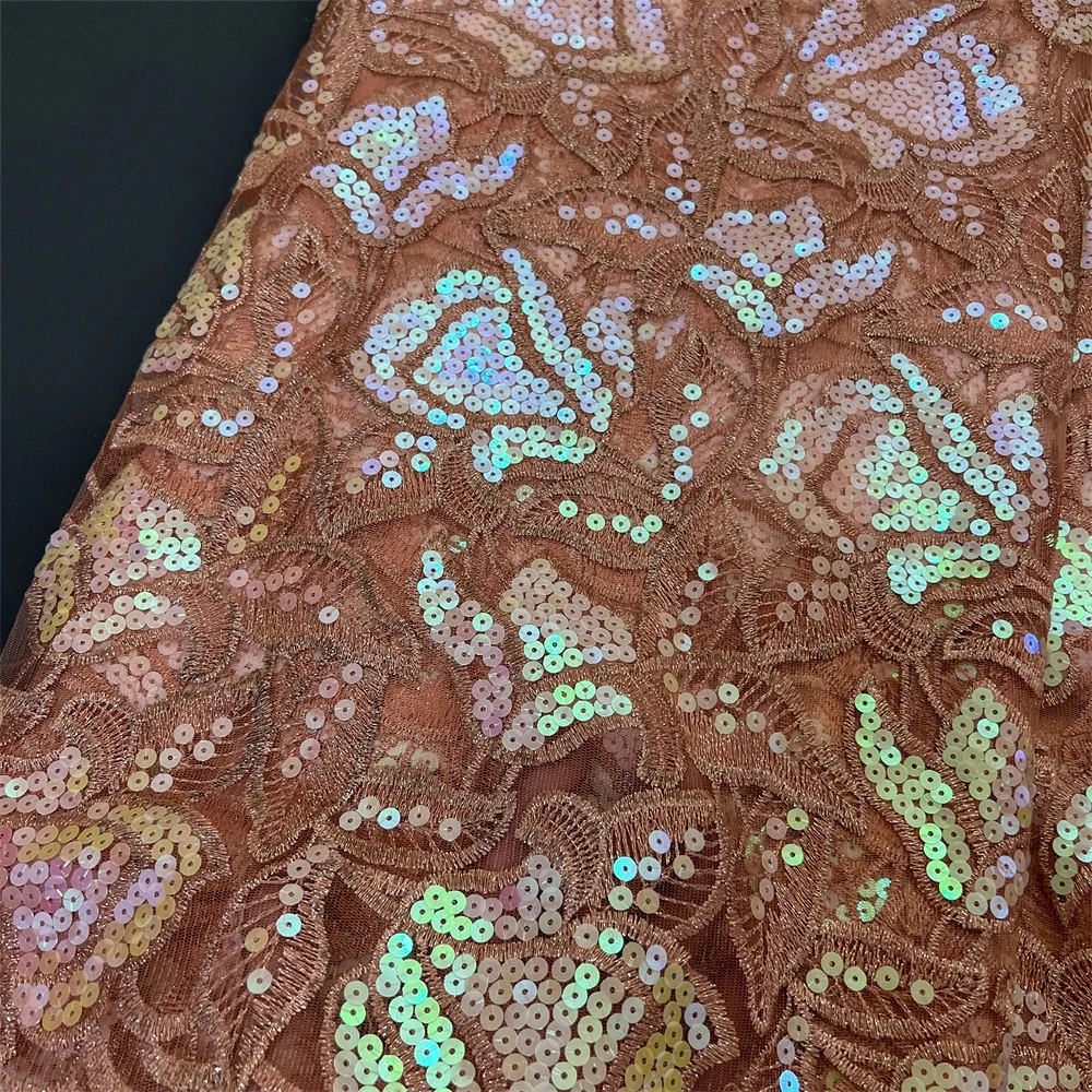 

Новейшая африканская кружевная ткань 2026 года, высокое качество, хлопковые ткани на метры, вышивка, стразы, лен, для свадебных платьев, тюль, 5 ярдов