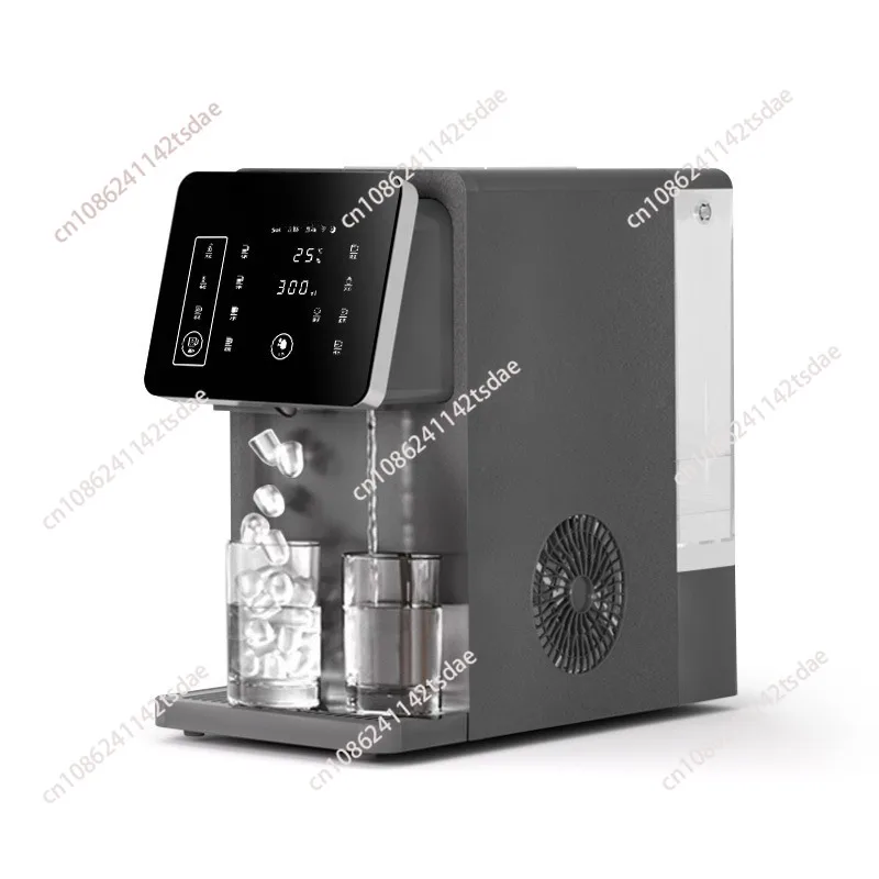 3-in-1 Ice Maker & Water Dispenser: Countertop Home Appliance with Instant Heating/Cooling, Large Capacity, Energy Saving