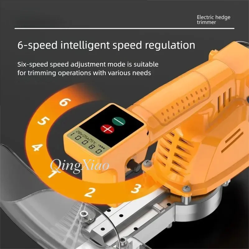 Brushless Lithium Battery Hedge Trimmer Backpack High Power Pruning Shear Garden Trimming One Hand Trimmer - view 6