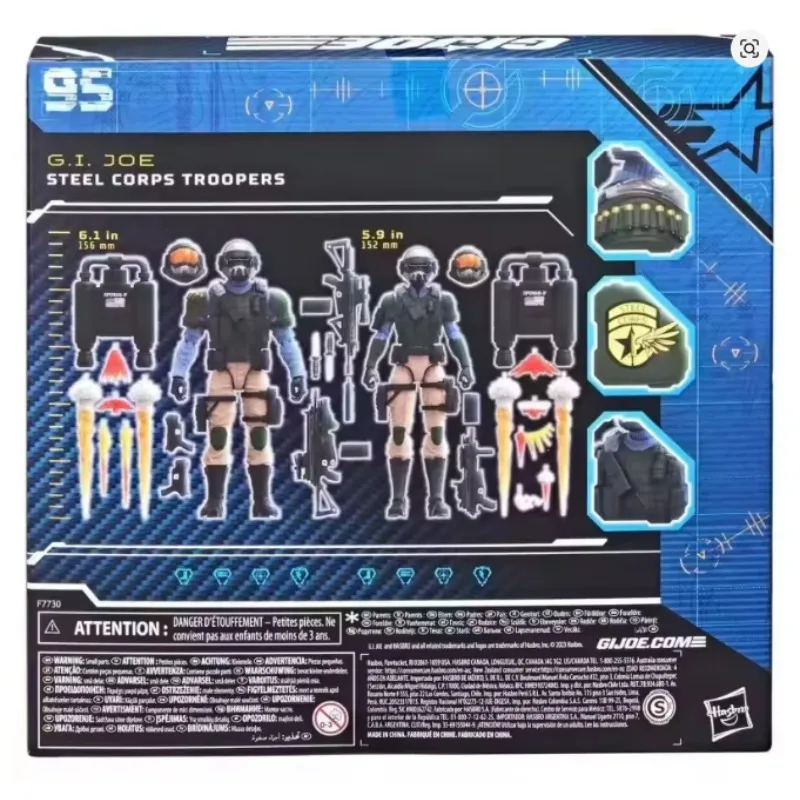 

New Original Hasbro G.I. Joe Classified Series 95 Steel Corps Troopers Action Figure