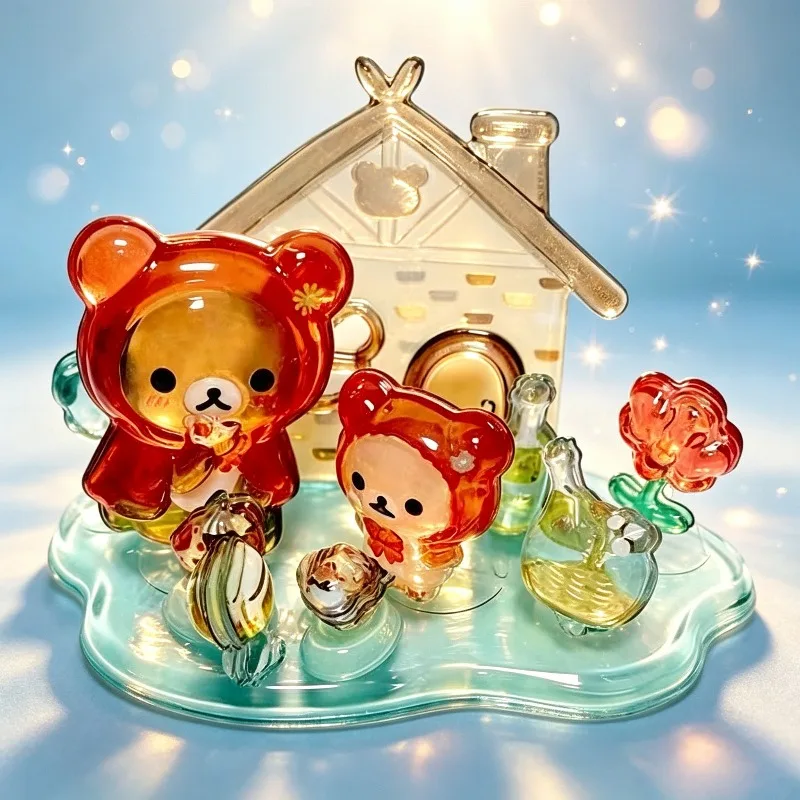 3D Bear Embossed Stickers Stackable Cute Fruit Party Fairy Tale Scene Craft