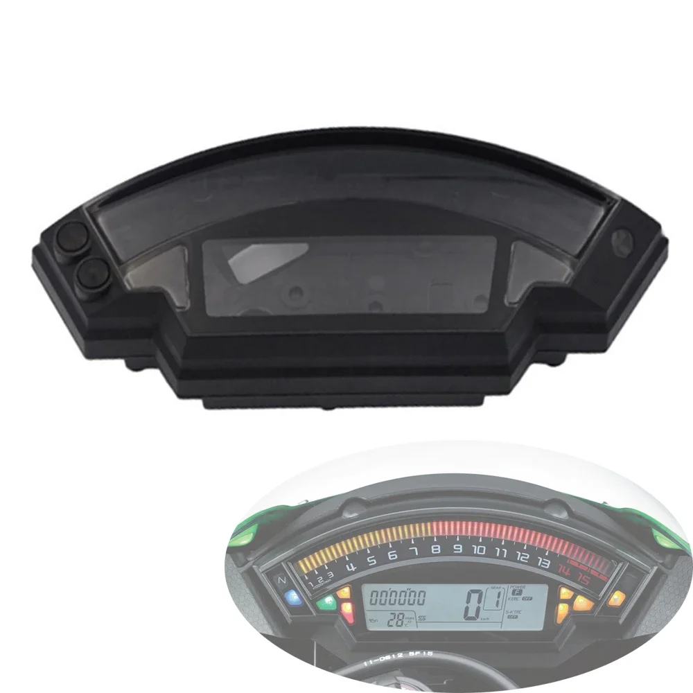 For KAWASAKI ZX-10R ZX10R ZX 10R 2011 2012 2013 2014 2015 Speedometer Instrument Case Gauge Odometer Tachometer Housing Cover