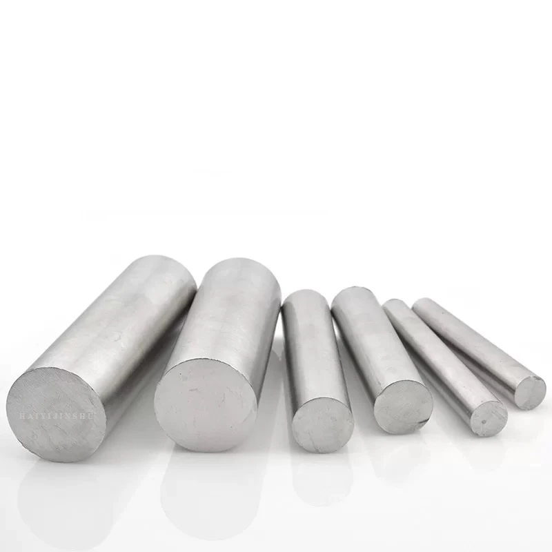 5 Buah C7701 Batang Aloi Tembaga-nikel Dia 1.5Mm-28Mm B18 Batang Perak Nikel Bilah Cupronickel Tahan Korosi Bahan DIY 500MM