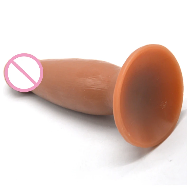 18*4.8cm Worm Mushroom Soft Dildo Silicone Artificial Penis Fake Dick Women Masturbator Sex Toys for Vagina Gay Prostate Sexshop