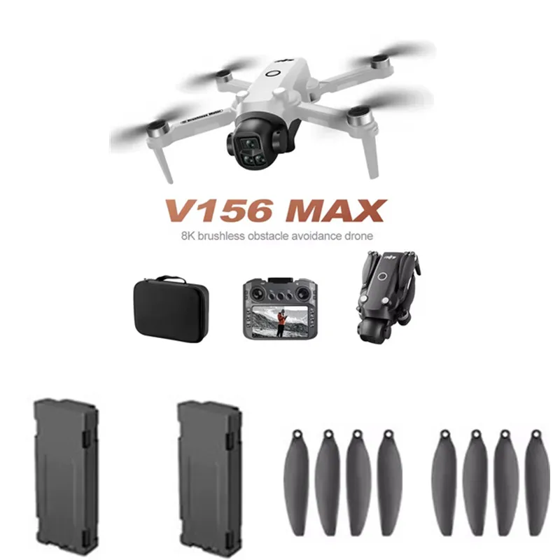 3.7V 1800MAH Battery For V156 MAX Drone Battery Propeller V156 Screen Drone Battery Blades V156MAX Dron V156 Screen Dron