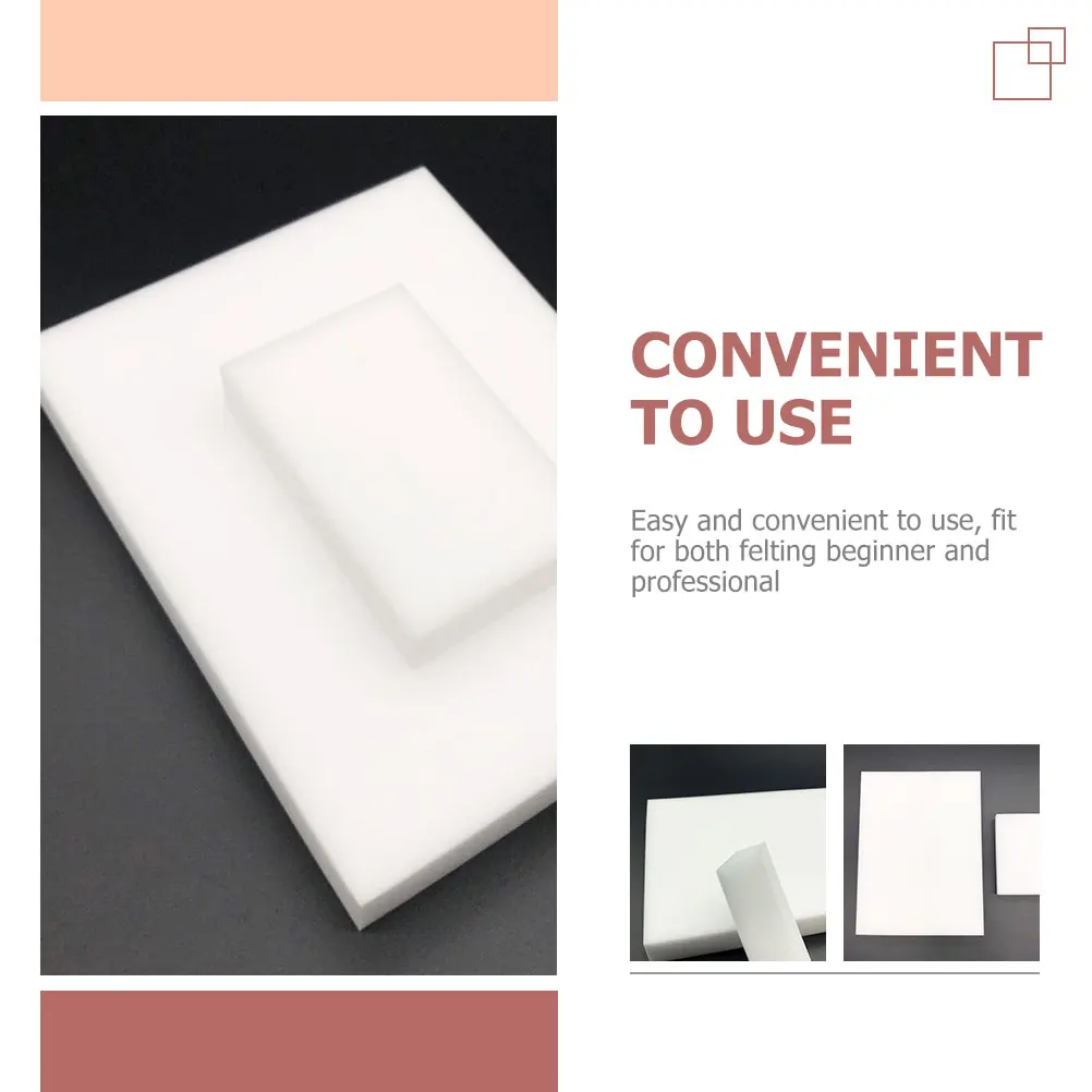 

20pcs High Density Sponge Blocks Craft Supplies Foam Base Replacement For Diy Needle Pad Creative Jewelry Making Painting