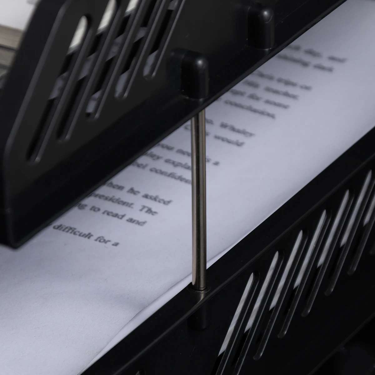 File Rack File Basket A4 Storage Box Multi-Layer File Tray File Classification Storage Shelf Book Stand Large Capacity Fall-Resi