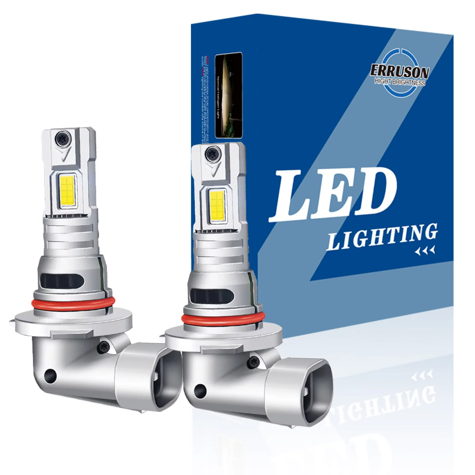 Erruson 2Pcs 30000LM H4 LED Headlight Canbus H1 H7 H11 H8 H9 9005 HB3 9006 HB4 Led Auto Headlamp 6500K White