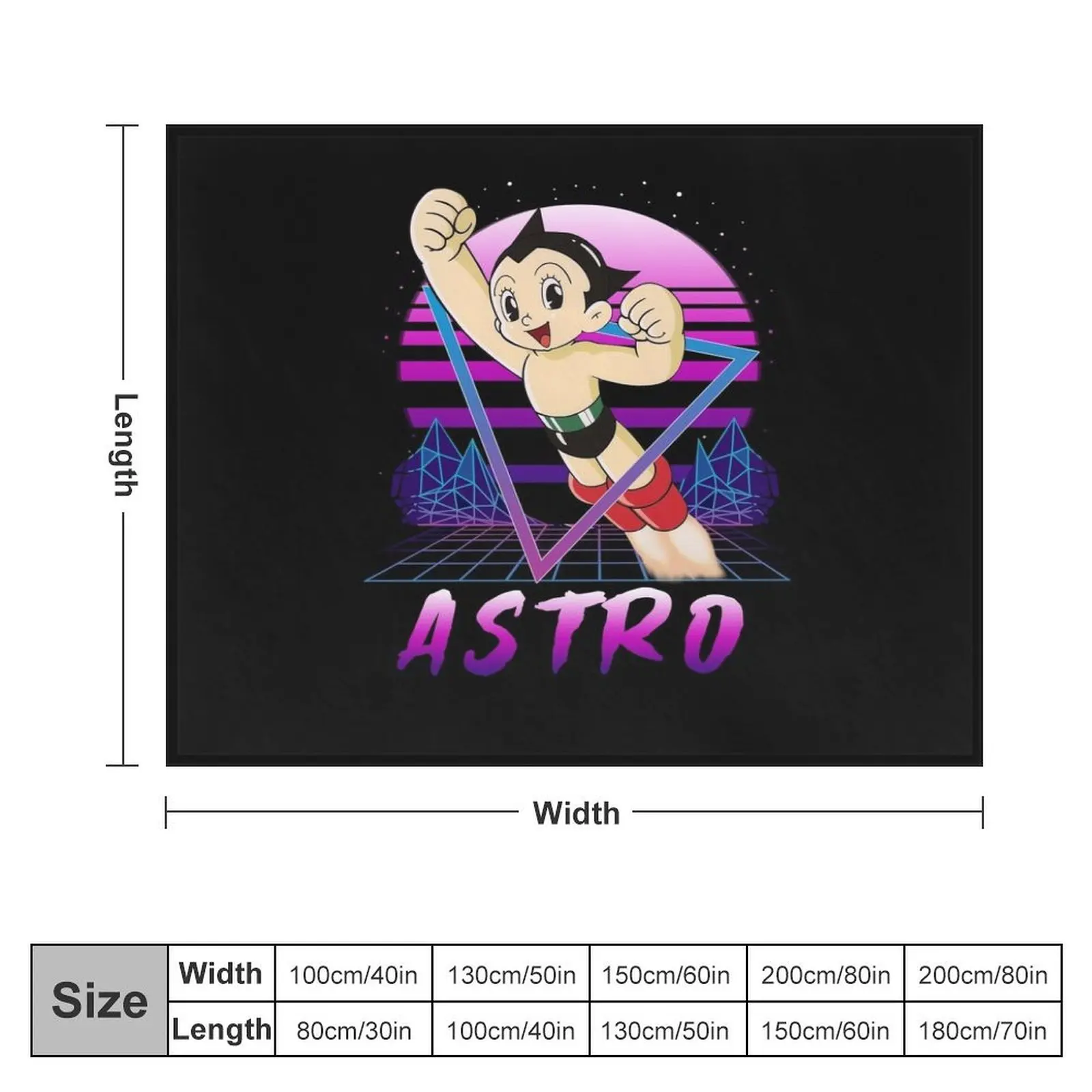 Astro Boy and the Quest for Identity Throw Blanket Plaid on the sofa Decorative Beds Polar Hairy Blankets