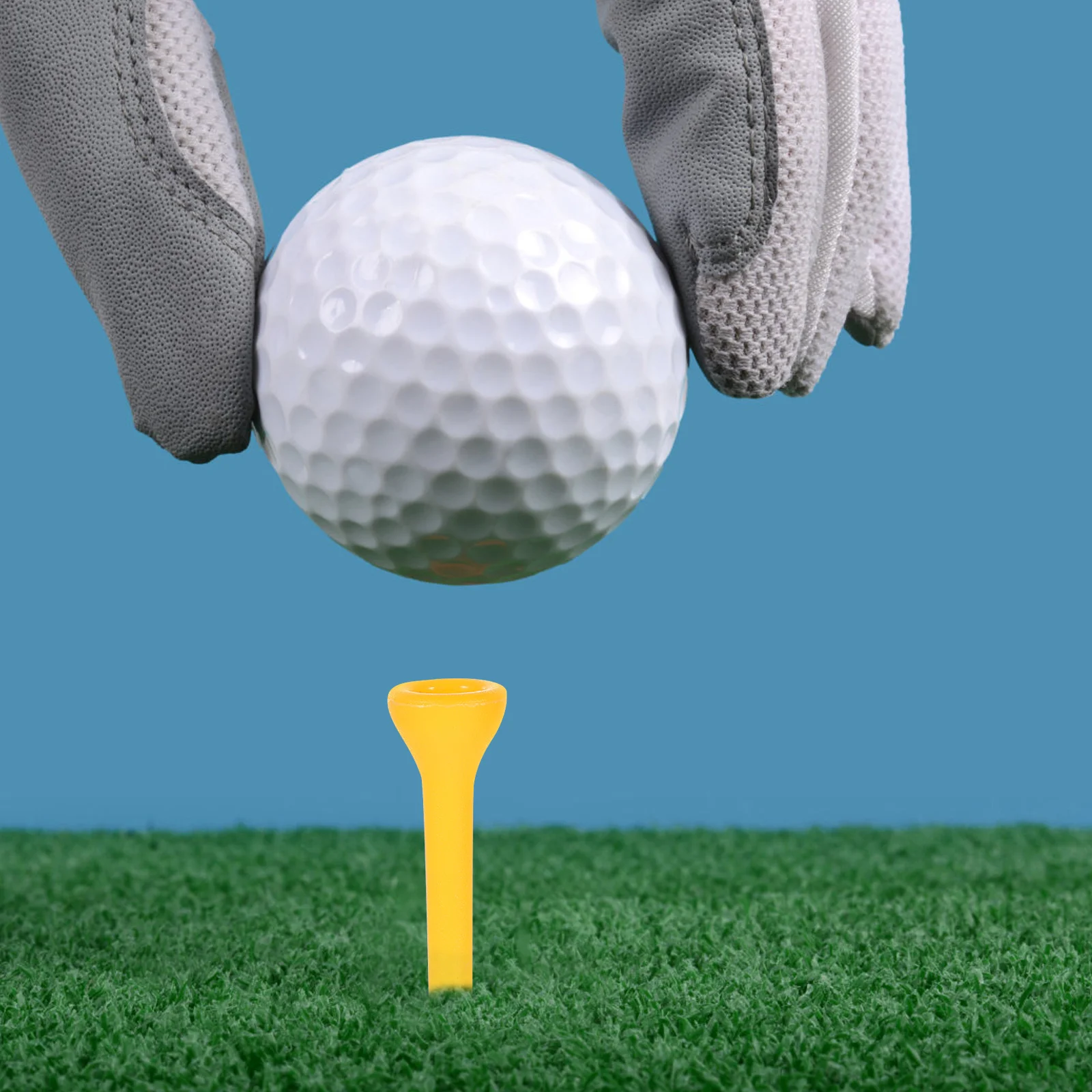 

100 Pcs Golf Tees Durable Short Unbreakable Major Professional Assorted Sizes Father