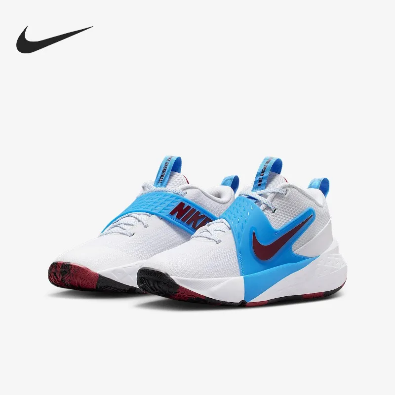

Nike Teen 2025 GS Women's Classic Wear Mesh Breathable Basketball Shoes HF6279-102