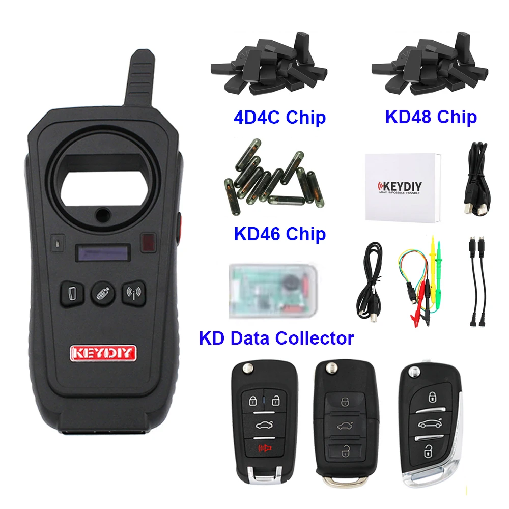 KD-X2 Car Key Programmer Auto Remote Maker Unlocker Key Generator 96bit 48 Transponder Chip Reader Frequency Tester heyDIY KDX2