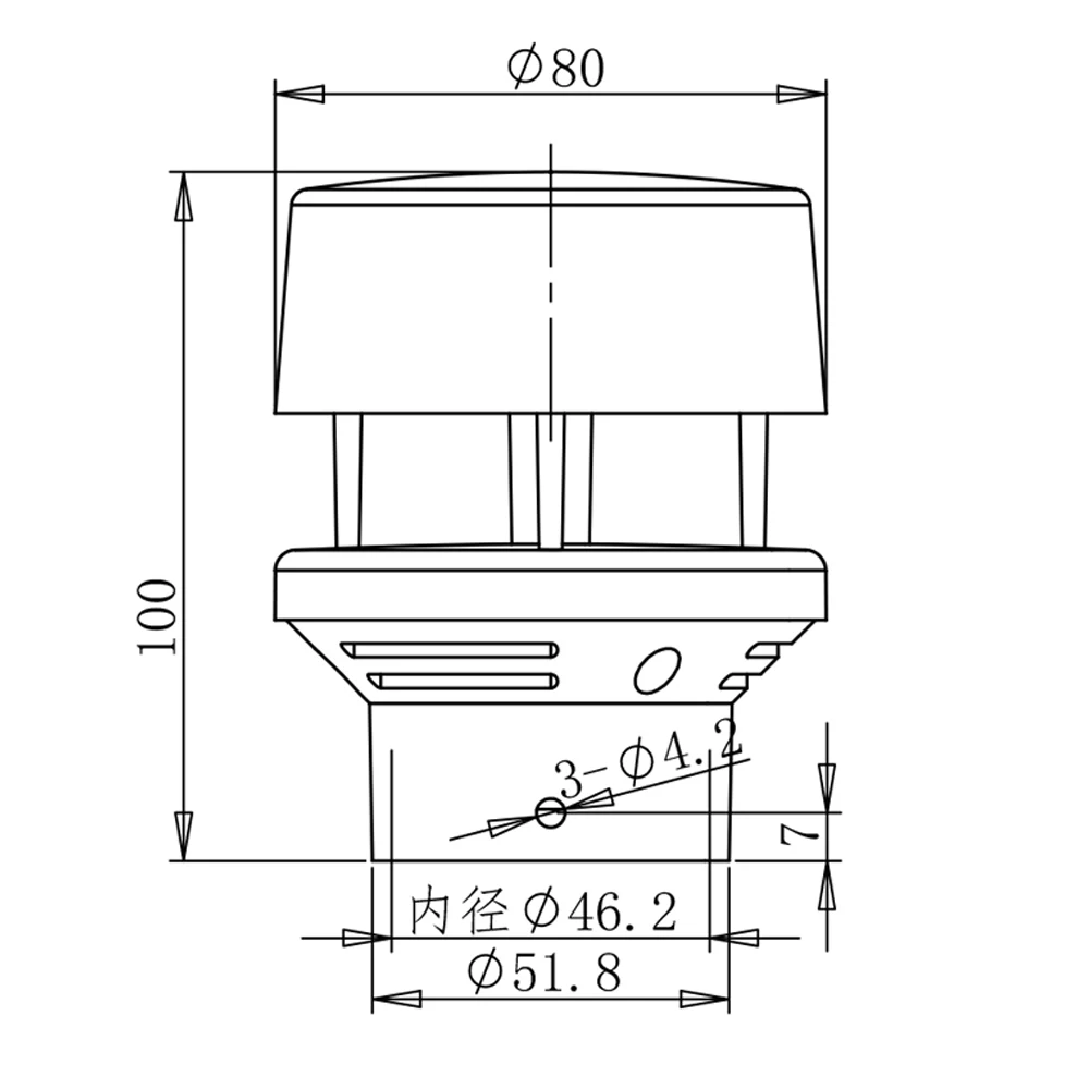 Ultrasonic Wind Speed Direction Temperature and Humidity Sensor Atmospheric Pressure Solar Radiation Transmitter Weather Station