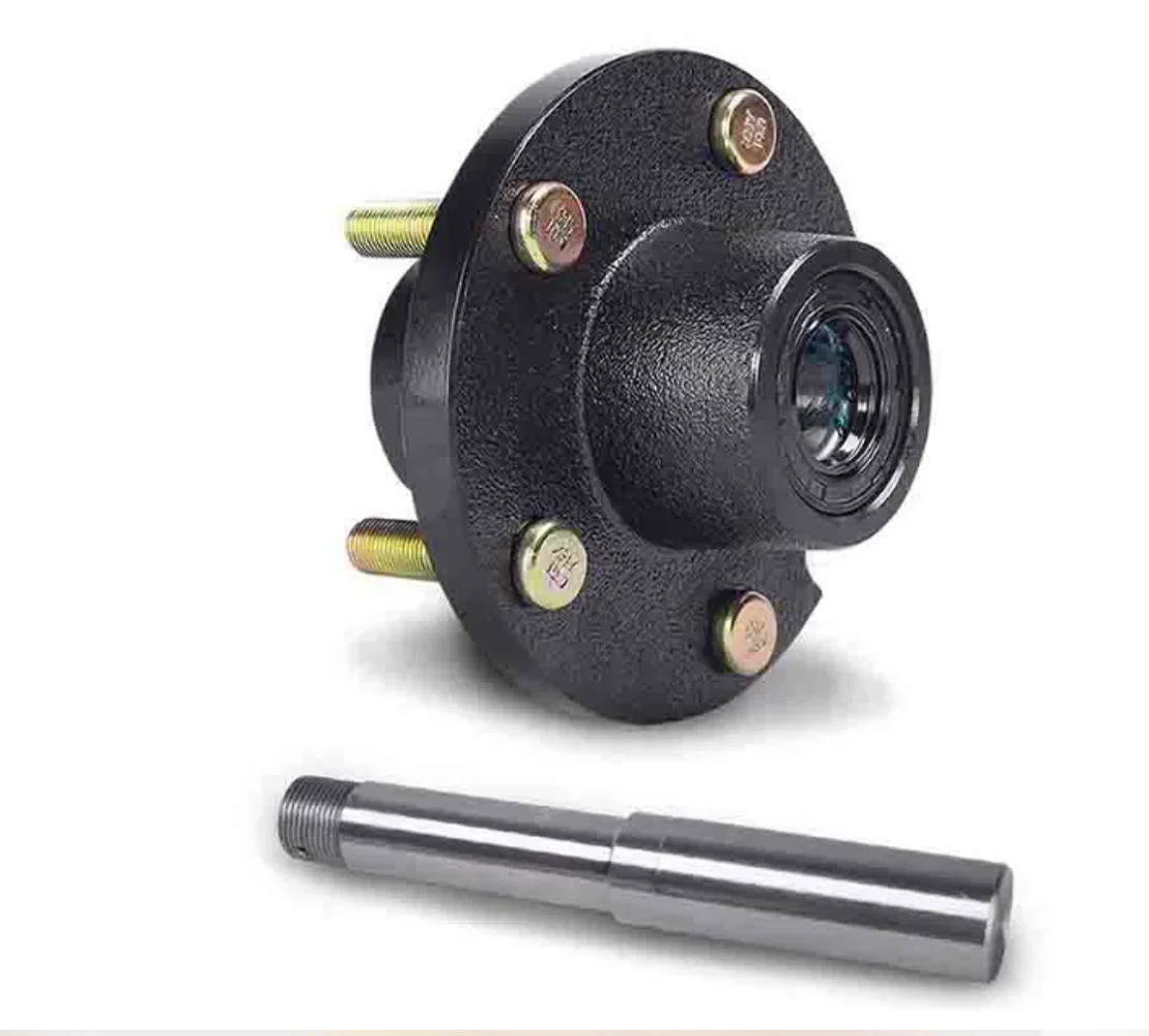 5 Lug 5-114.3 Trailer Hub Assembly, Yacht Trailer & RV Camper Axle Half Shaft Wheel Hub Accessories